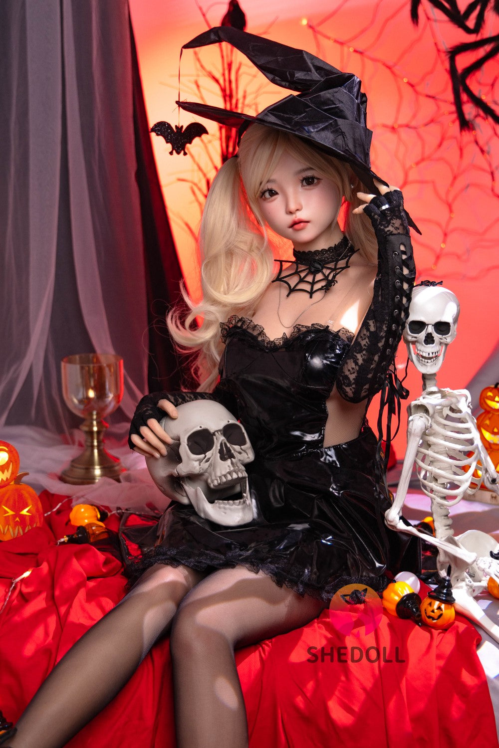 Bambola del sesso della caramella (SHEDOLL Coppa D da 148 cm #SH148 2.0 in silicone)