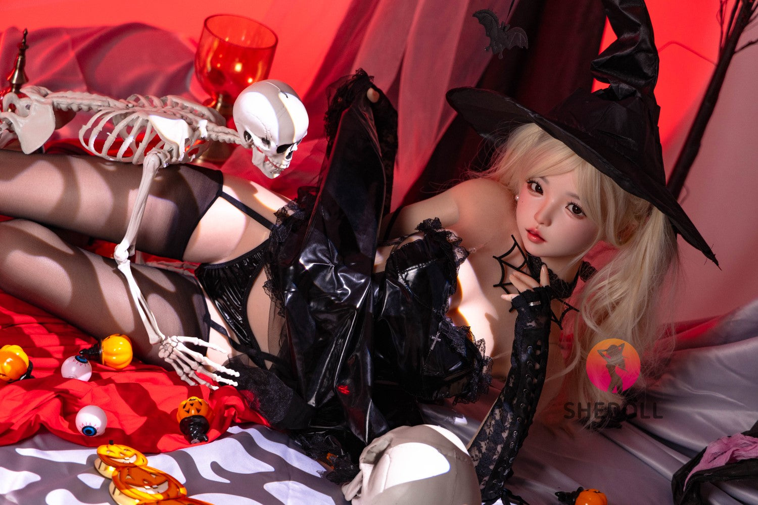 Bambola del sesso della caramella (SHEDOLL Coppa D da 148 cm #SH148 2.0 in silicone)