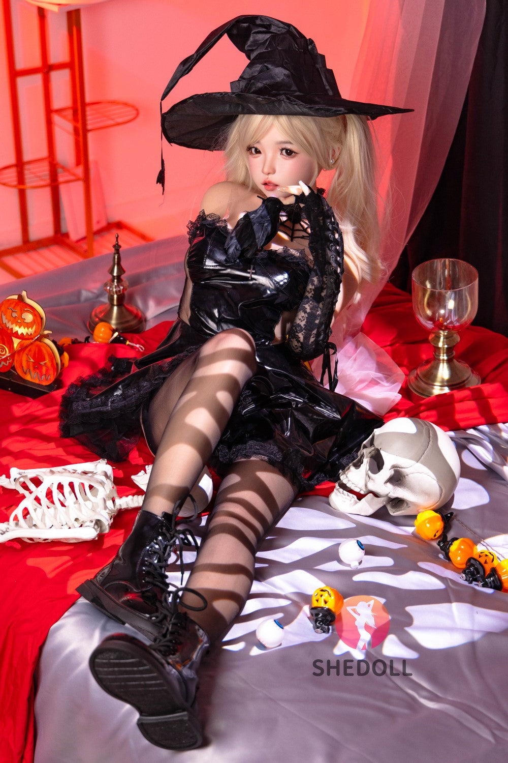 Bambola del sesso della caramella (SHEDOLL Coppa D da 148 cm #SH148 2.0 in silicone)