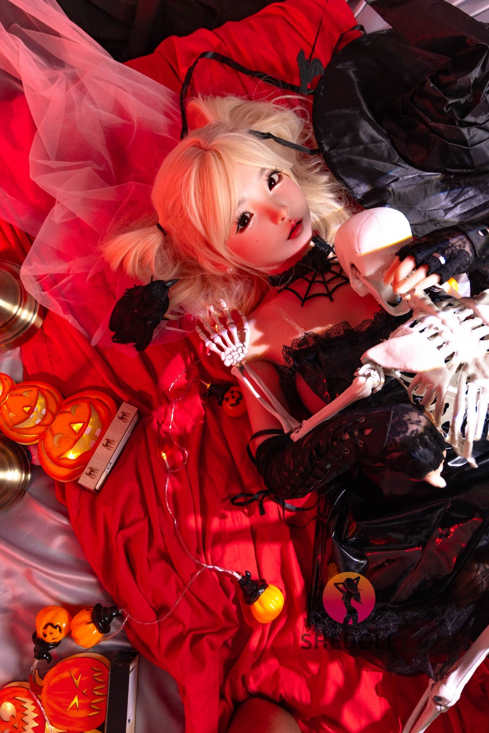 Bambola del sesso della caramella (SHEDOLL Coppa D da 148 cm #SH148 2.0 in silicone)