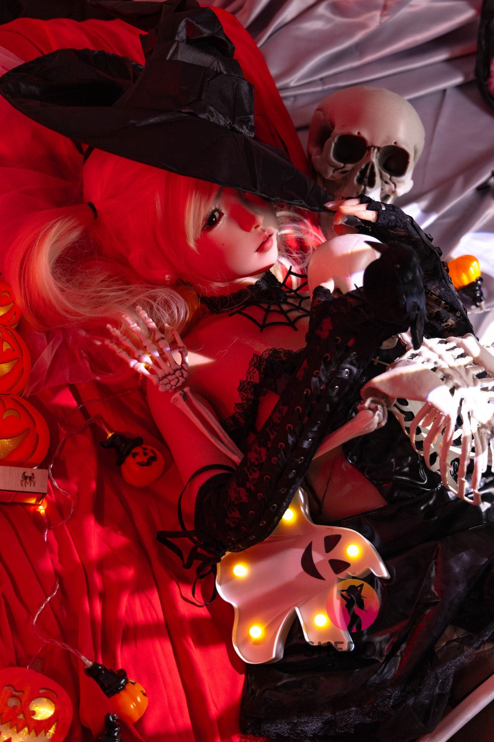 Bambola del sesso della caramella (SHEDOLL Coppa D da 148 cm #SH148 2.0 in silicone)