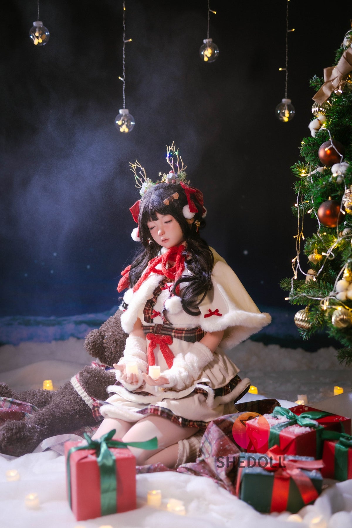 Schlafende Belle sexpuppe (SHEDOLL 148cm D-cup #SH153 Silikon)