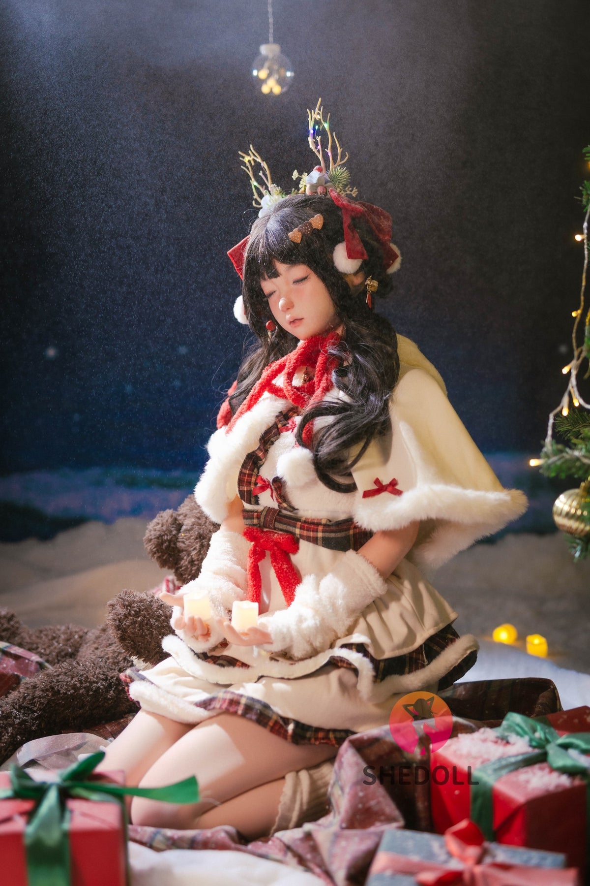 Schlafende Belle sexpuppe (SHEDOLL 148cm D-cup #SH153 Silikon)