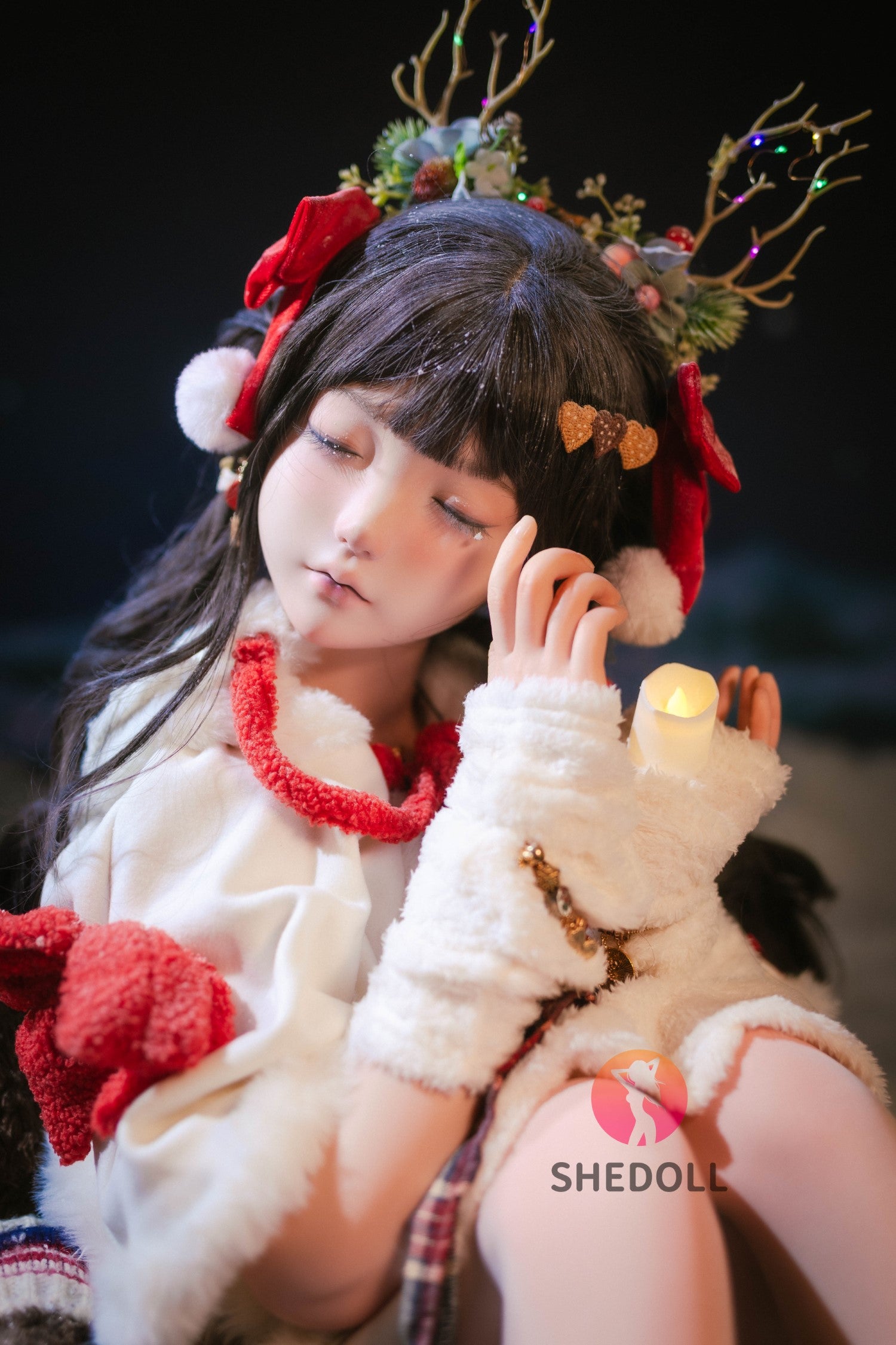 Schlafende Belle sexpuppe (SHEDOLL 148cm D-cup #SH153 Silikon)