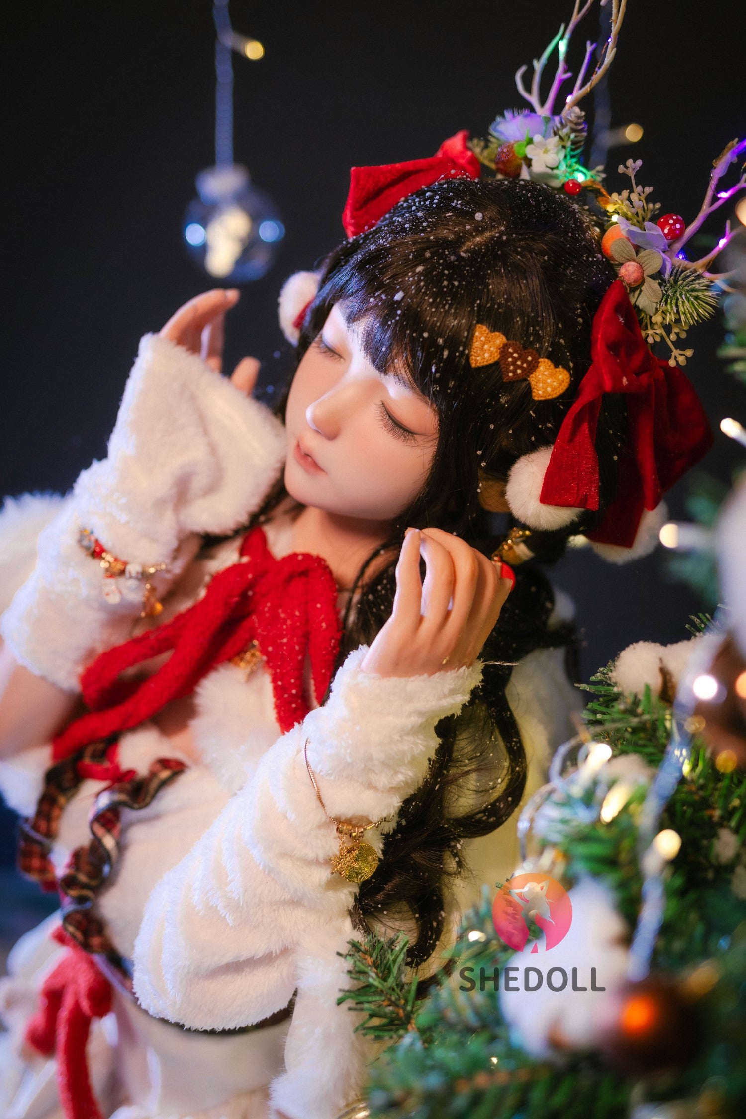 Schlafende Belle sexpuppe (SHEDOLL 148cm D-cup #SH153 Silikon)