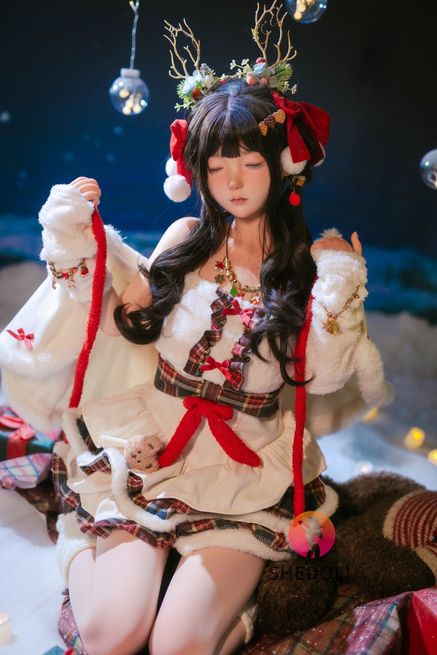 Schlafende Belle sexpuppe (SHEDOLL 148cm D-cup #SH153 Silikon)