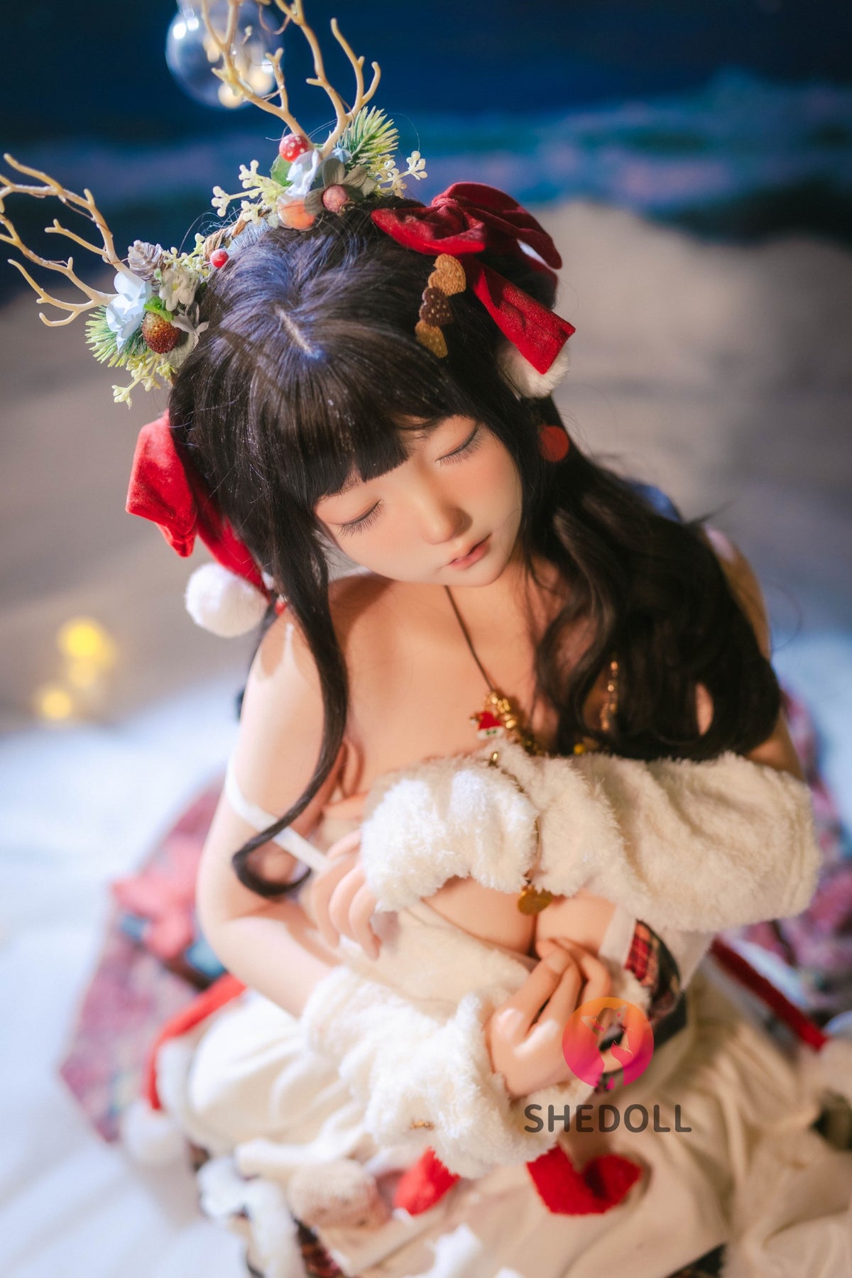 Schlafende Belle sexpuppe (SHEDOLL 148cm D-cup #SH153 Silikon)