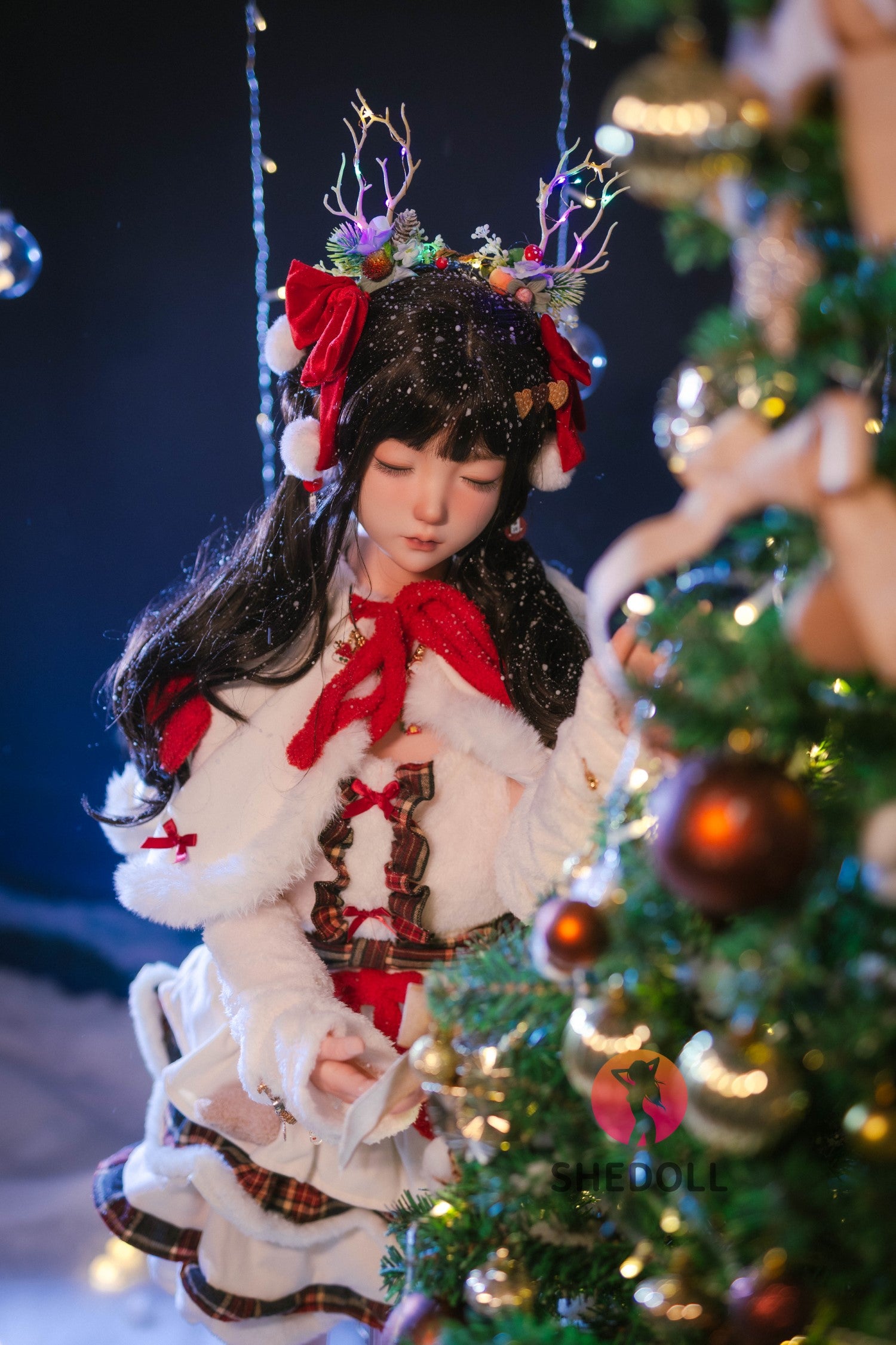 Schlafende Belle sexpuppe (SHEDOLL 148cm D-cup #SH153 Silikon)