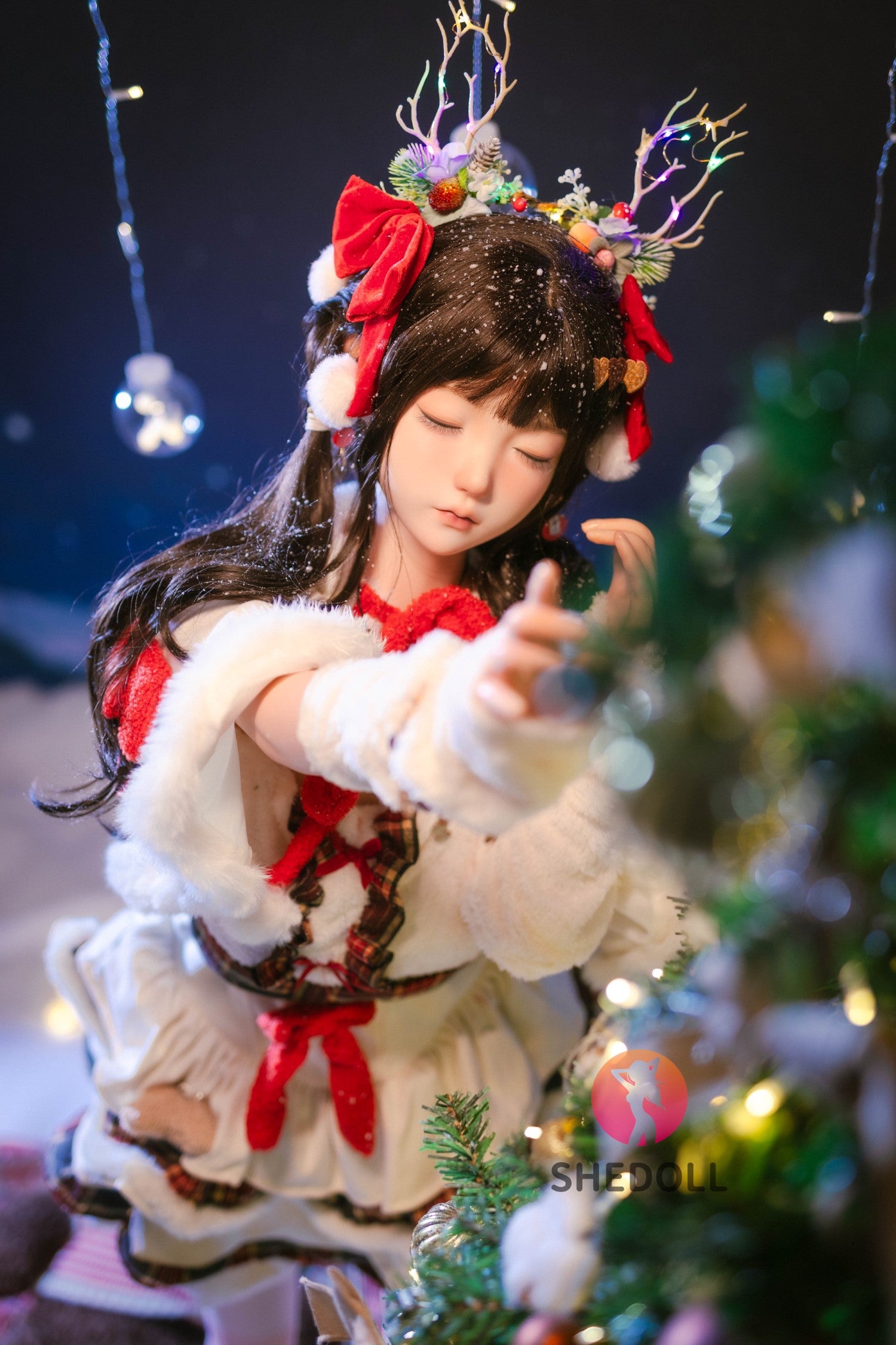 Schlafende Belle sexpuppe (SHEDOLL 148cm D-cup #SH153 Silikon)