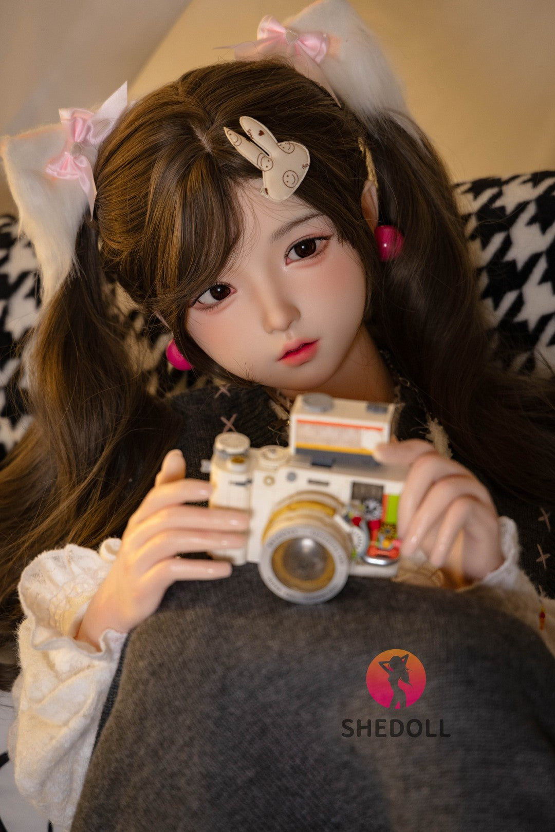 Cécé poupée sexuelle (SHEDOLL Bonnet G 145 cm #SH156 Silicone)
