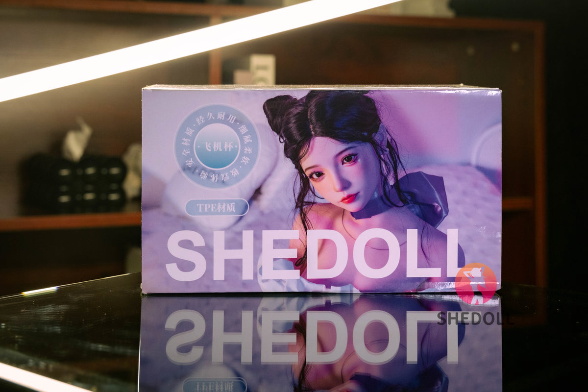 Masturbatore realistico (SHEDOLL #SH160 Silicone e TPE)