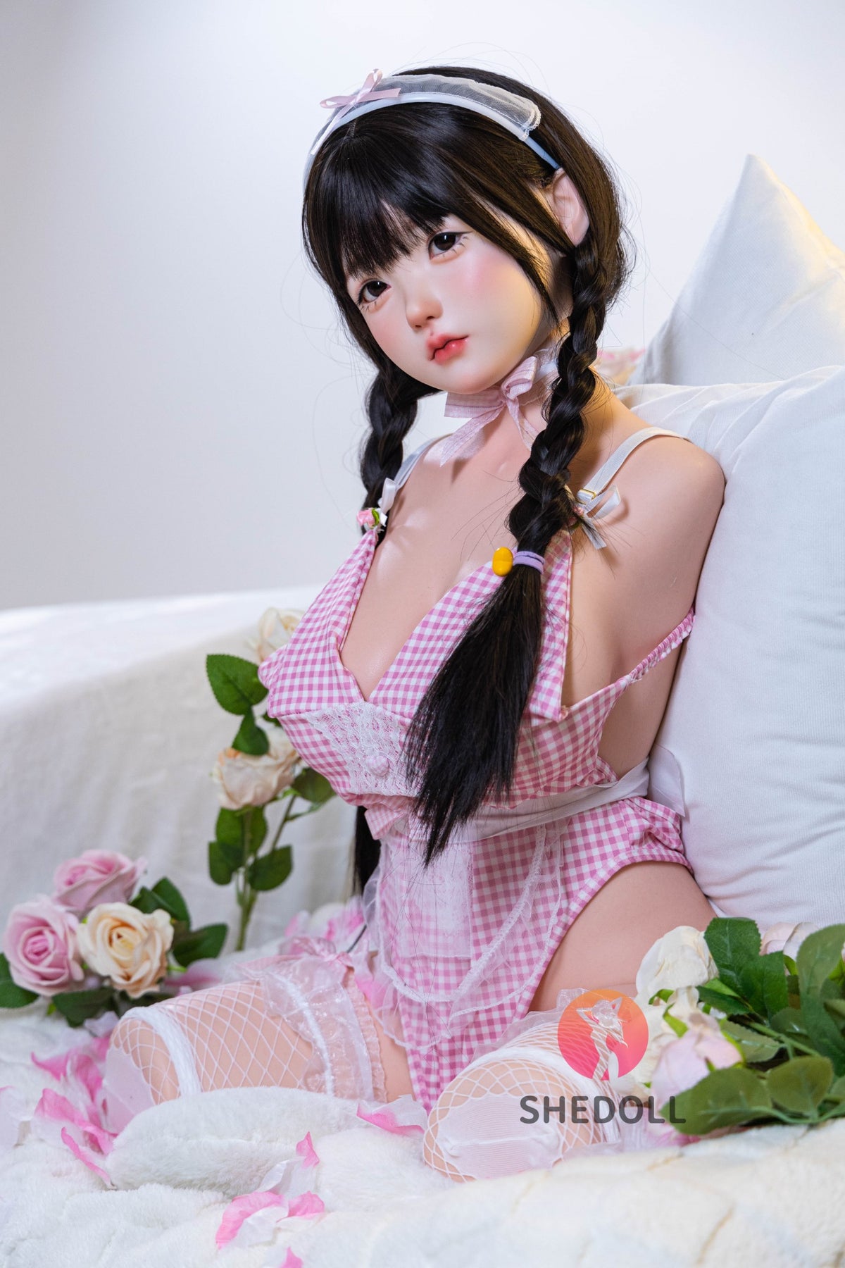 Torso bambola del sesso (SHEDOLL Coppa D da 70 cm #SH162 in silicone)