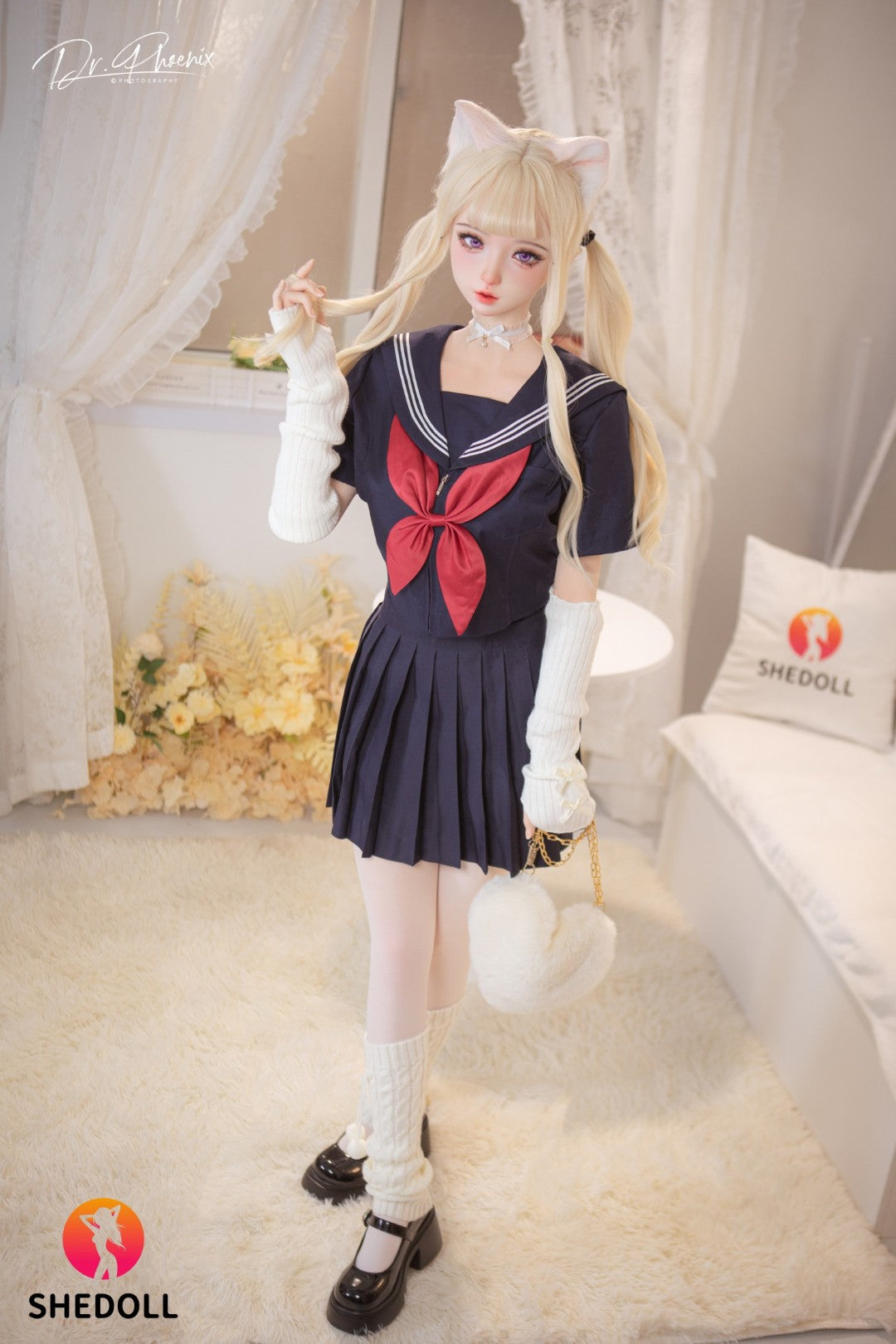 Cece Sex Doll (SHEDOLL 148 cm D-CUP #SH166 2.0 Silicone)