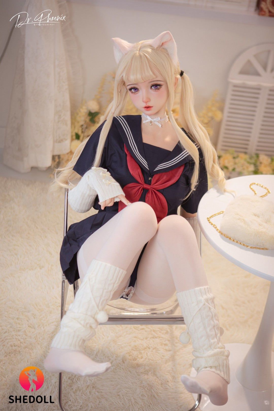 Cece Sex Doll (SHEDOLL 148 cm D-CUP #SH166 2.0 Silicone)