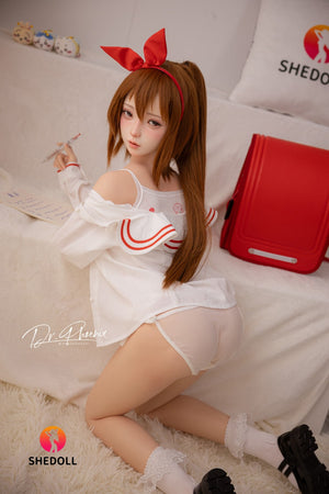 Lemon Bambola sessuale (SHEDOLL 148 cm d-kupa #sh182 silicone)