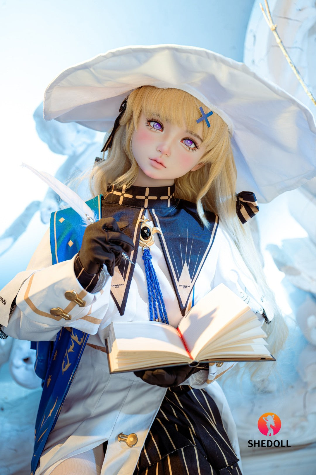 Phoebé poupée sexuelle (SHEDOLL Bonnet A 152 cm #SH189 2.0 TPE+Silicone)