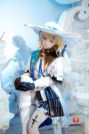 Phoebe sexpuppe (SHEDOLL 152 cm a-cup #SH189 2.0 TPE+Silikon)