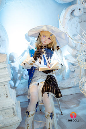Phoebe sexpuppe (SHEDOLL 152 cm a-cup #SH189 2.0 TPE+Silikon)