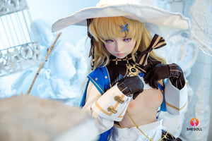 Phoebe sexpuppe (SHEDOLL 152 cm a-cup #SH189 2.0 TPE+Silikon)