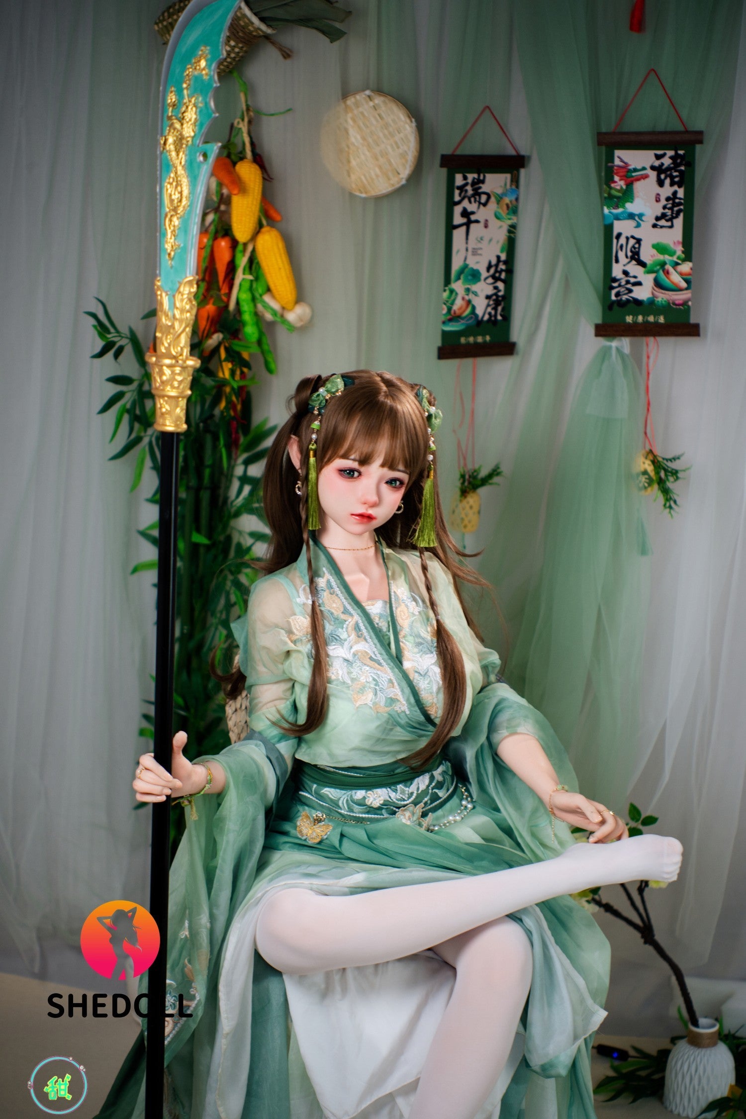 Aileen poupée sexuelle (SHEDOLL 156 cm (E-Cup #SH191 2.0 Silicone)