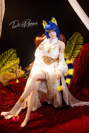 Ankha sexpuppe (SHEDOLL 168 cm d-cup #Sh192 2.0 Silikon)