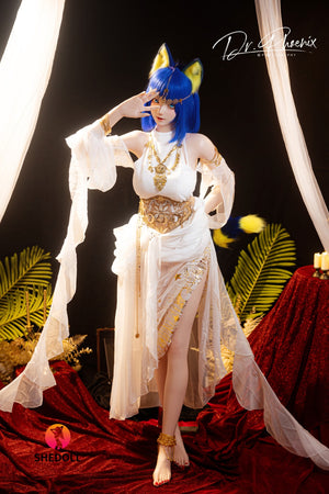 Ankha sexpuppe (SHEDOLL 168 cm d-cup #Sh192 2.0 Silikon)