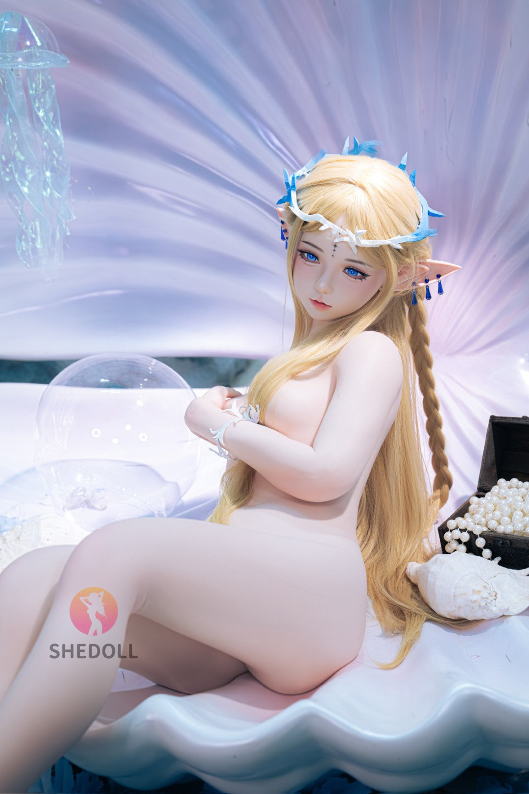 Carthéthyie poupée sexuelle (SHEDOLL 152 cm A-CUP # SH195 2.0 Silicone)
