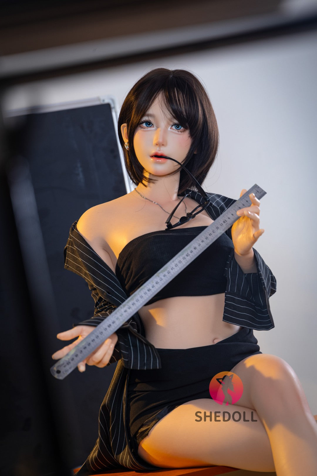 Lina bambola del sesso (SHEDOLL Coppa A da 152 cm #SH200 2.0 in silicone)