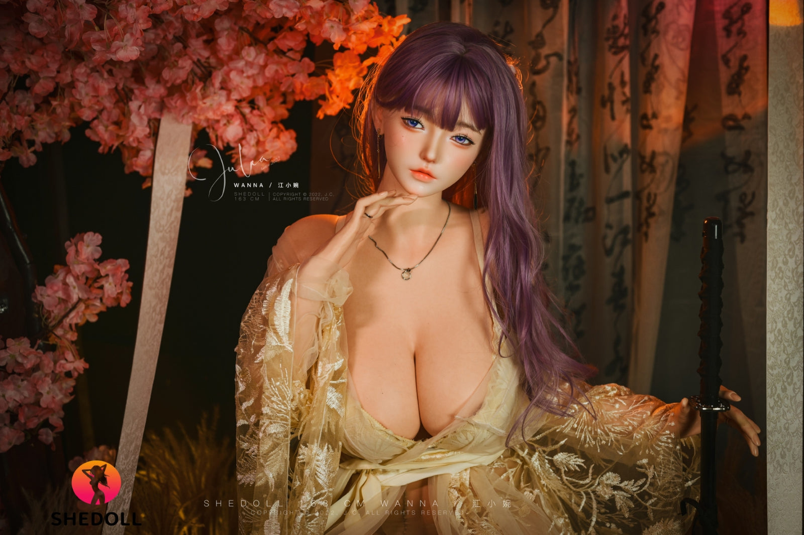 Vuoi una bambola del sesso (SHEDOLL Coppa H da 163 cm #SH222 2.0 in silicone)
