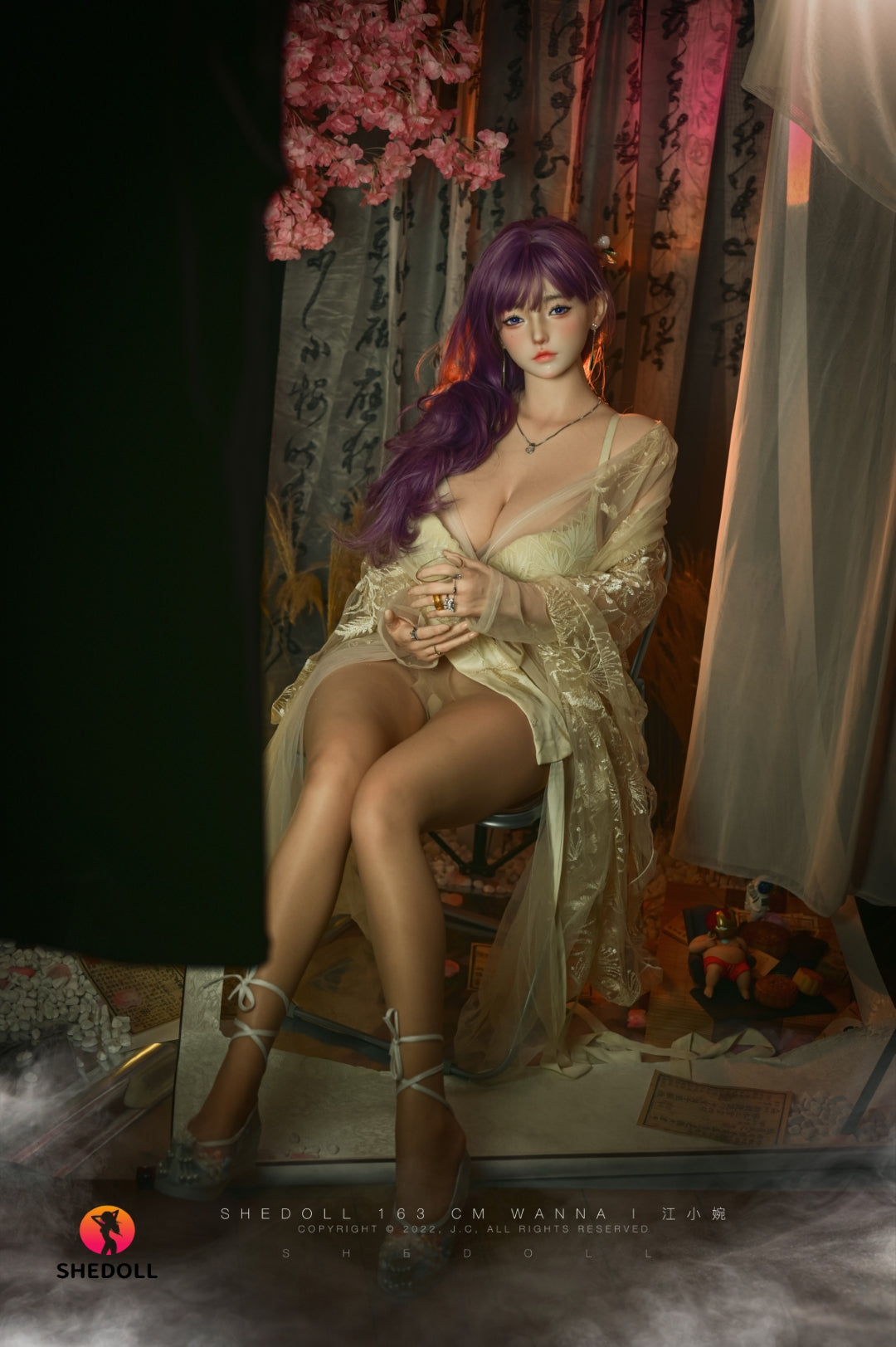 Vuoi una bambola del sesso (SHEDOLL Coppa H da 163 cm #SH222 2.0 in silicone)