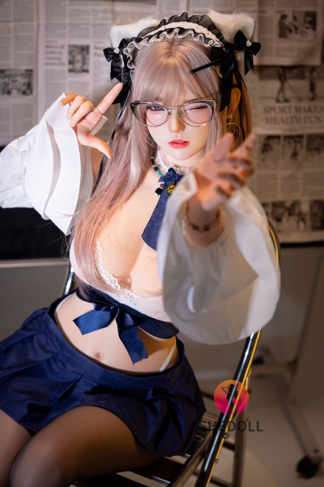 Bambola del sesso del gelsomino (SHEDOLL Coppa D da 168 cm #SH233 3.0 in silicone)