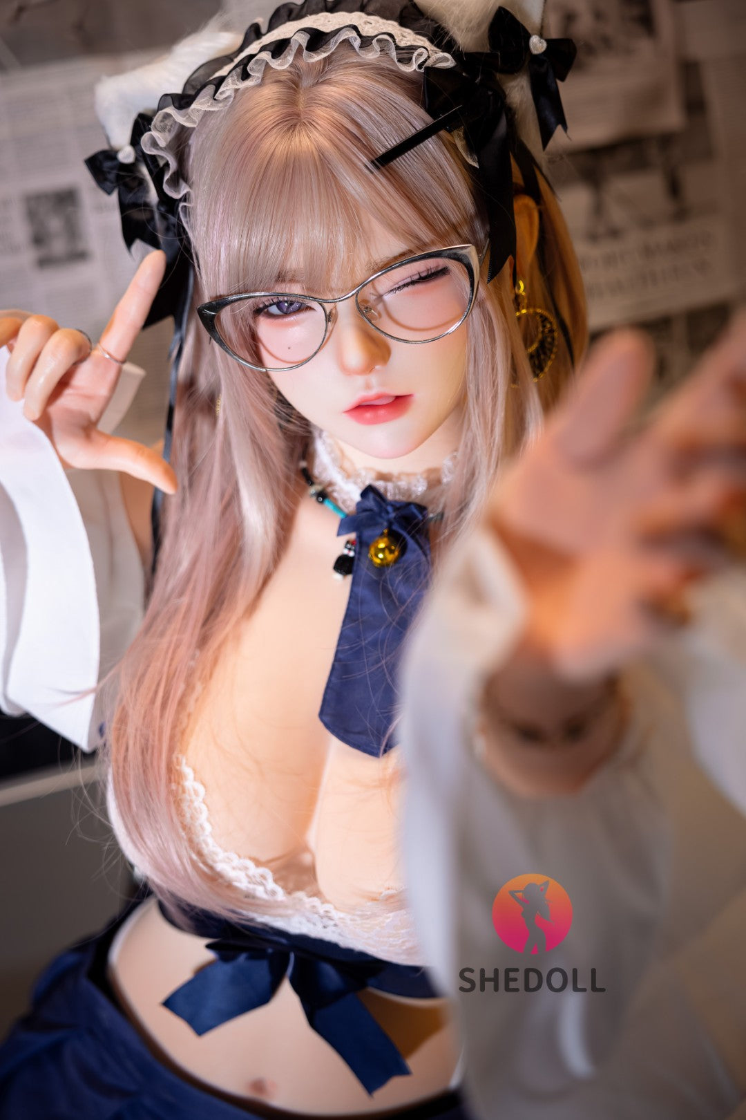 Bambola del sesso del gelsomino (SHEDOLL Coppa D da 168 cm #SH233 3.0 in silicone)