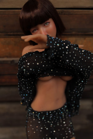 Raka Bambola sessuale (Climax Doll Mini silicone C-Cup) da 60 cm)