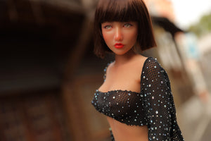 Raka Bambola sessuale (Climax Doll Mini silicone C-Cup) da 60 cm)
