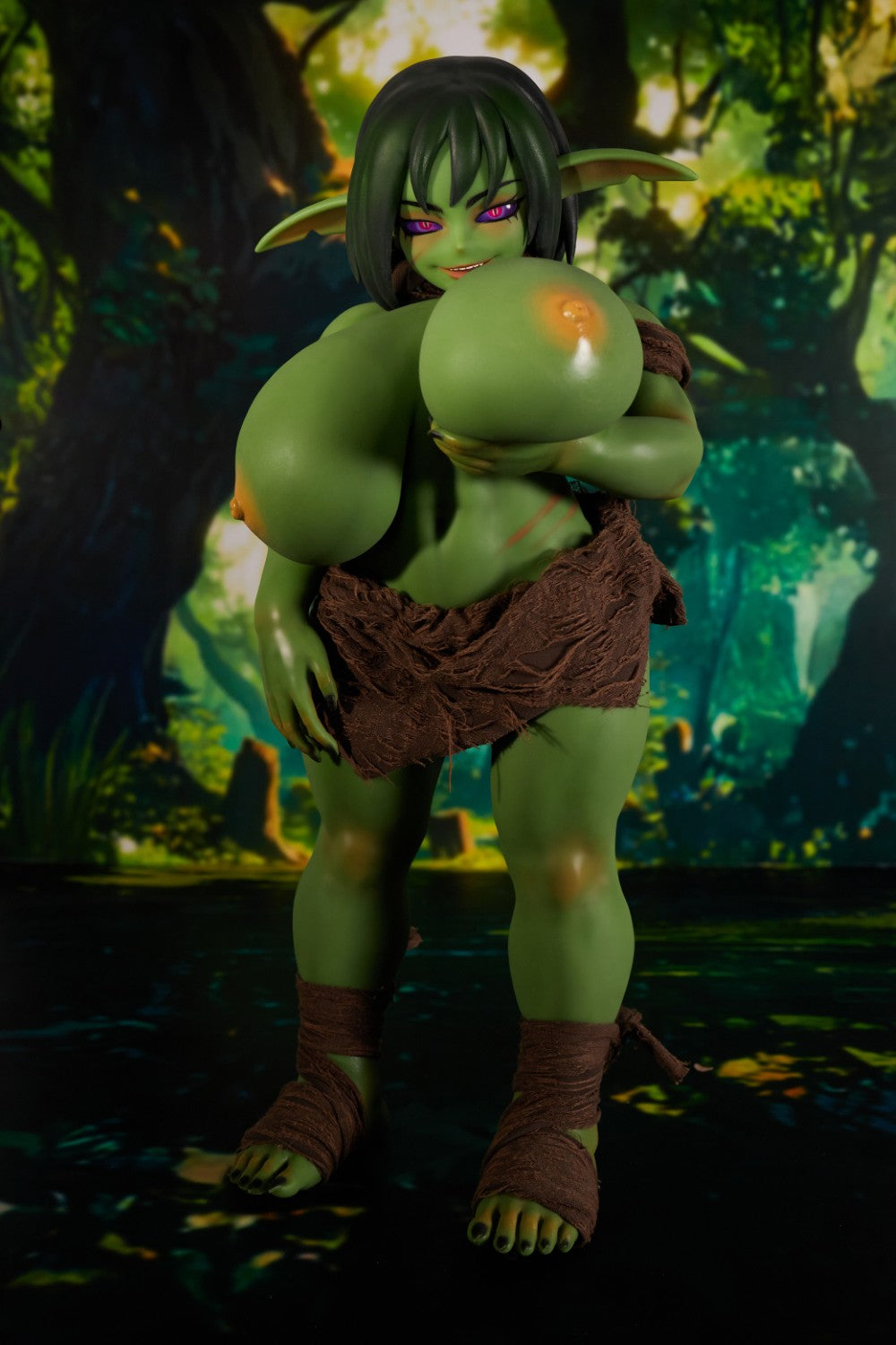 Zarga Orc Sex Doll (Climax Doll Mini silicone a V-Cup da 70 cm)