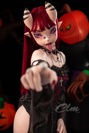 Meru la bambola di sesso succube (Climax Doll Ultra 157 cm B-Cup Silicone)
