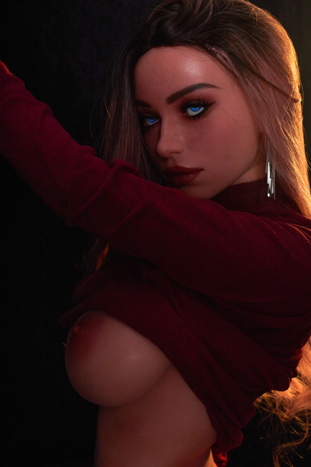 Harriet bambola del sesso (Climax Doll Coppa D in silicone Ultra 163 cm)