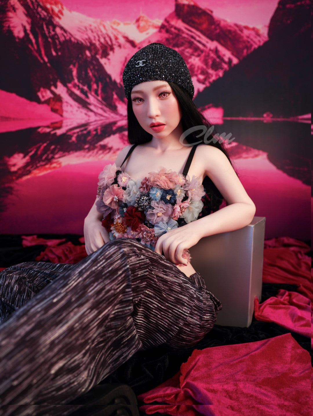 Janice bambola del sesso (Climax Doll Ultra 160 cm Coppa A in silicone)