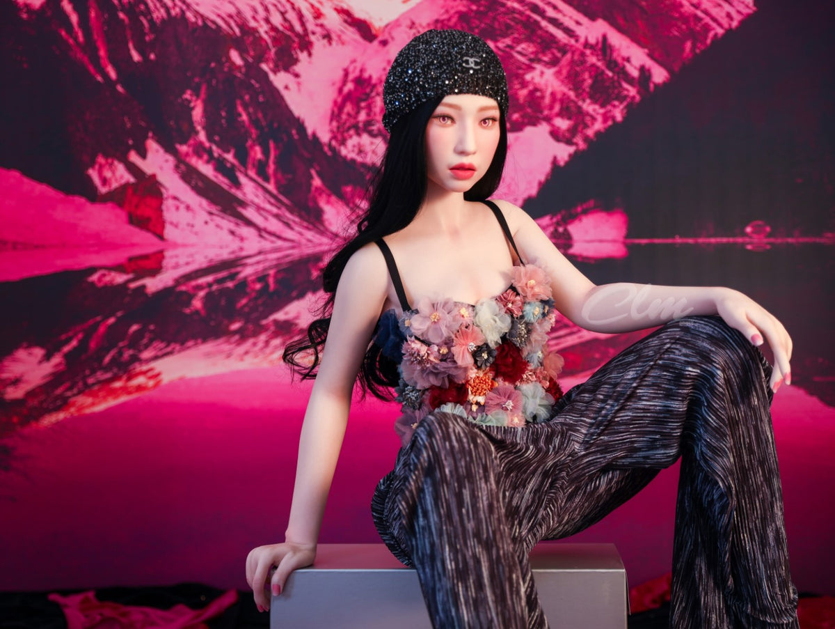 Janice bambola del sesso (Climax Doll Ultra 160 cm Coppa A in silicone)