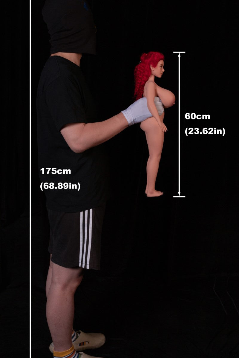 Hedy sexpuppe (Climax Doll Mini 60cm C-cup Silikon)