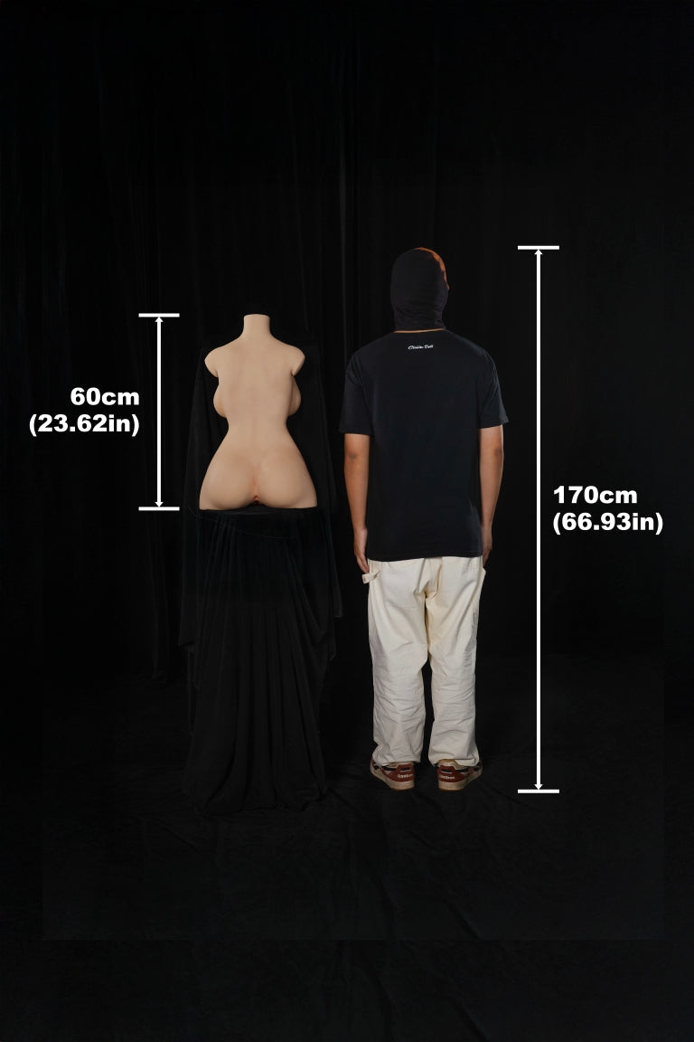 Rumpf 662# sexpuppe (Climax Doll ULW 60cm E-cup Silikon)