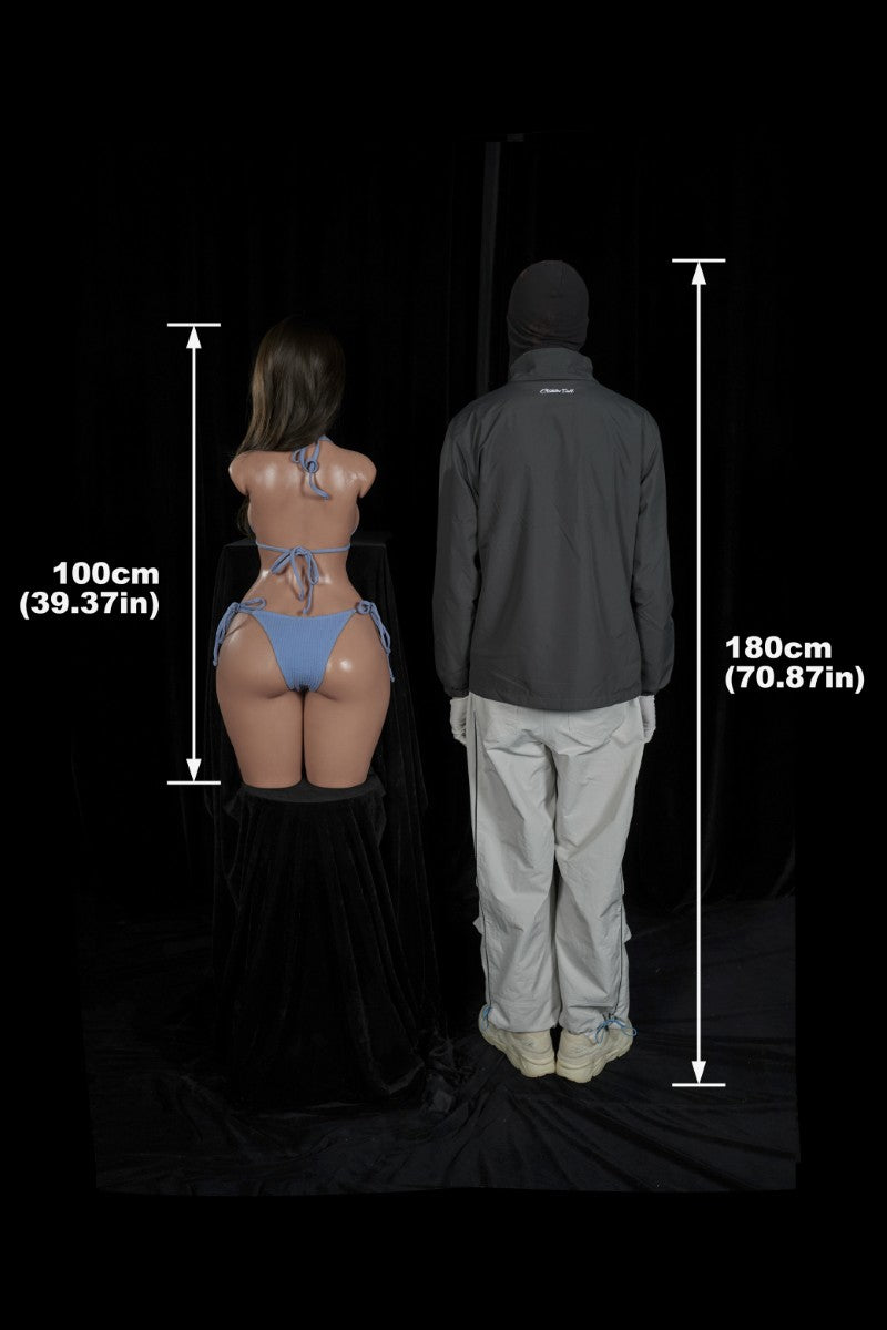 Morgan Torse poupée sexuelle (Climax Doll ULW 100 cm E-tasse Silicone)