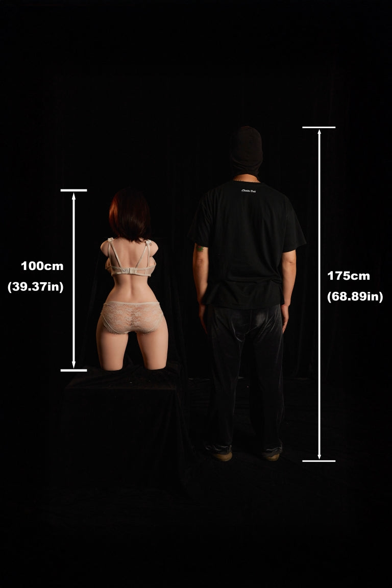 Torse Fukada poupée sexuelle (Climax Doll ULW 100 cm E-tasse Silicone)