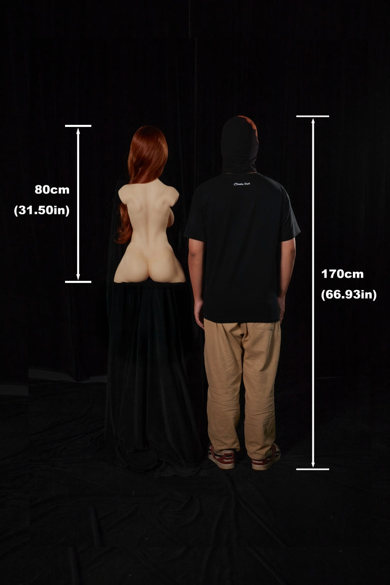 Livia Torso sexpuppe (Climax Doll ULW 80cm F-cup Silikon)