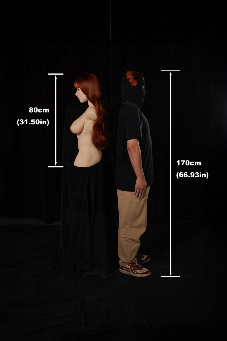 Livia Torso sexpuppe (Climax Doll ULW 80cm F-cup Silikon)