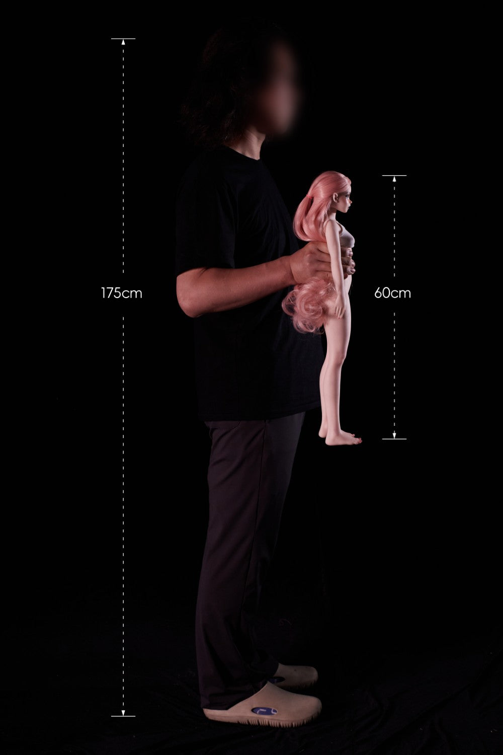 Hilary bambola del sesso (Climax Doll Mini 60 cm Coppa A in silicone)