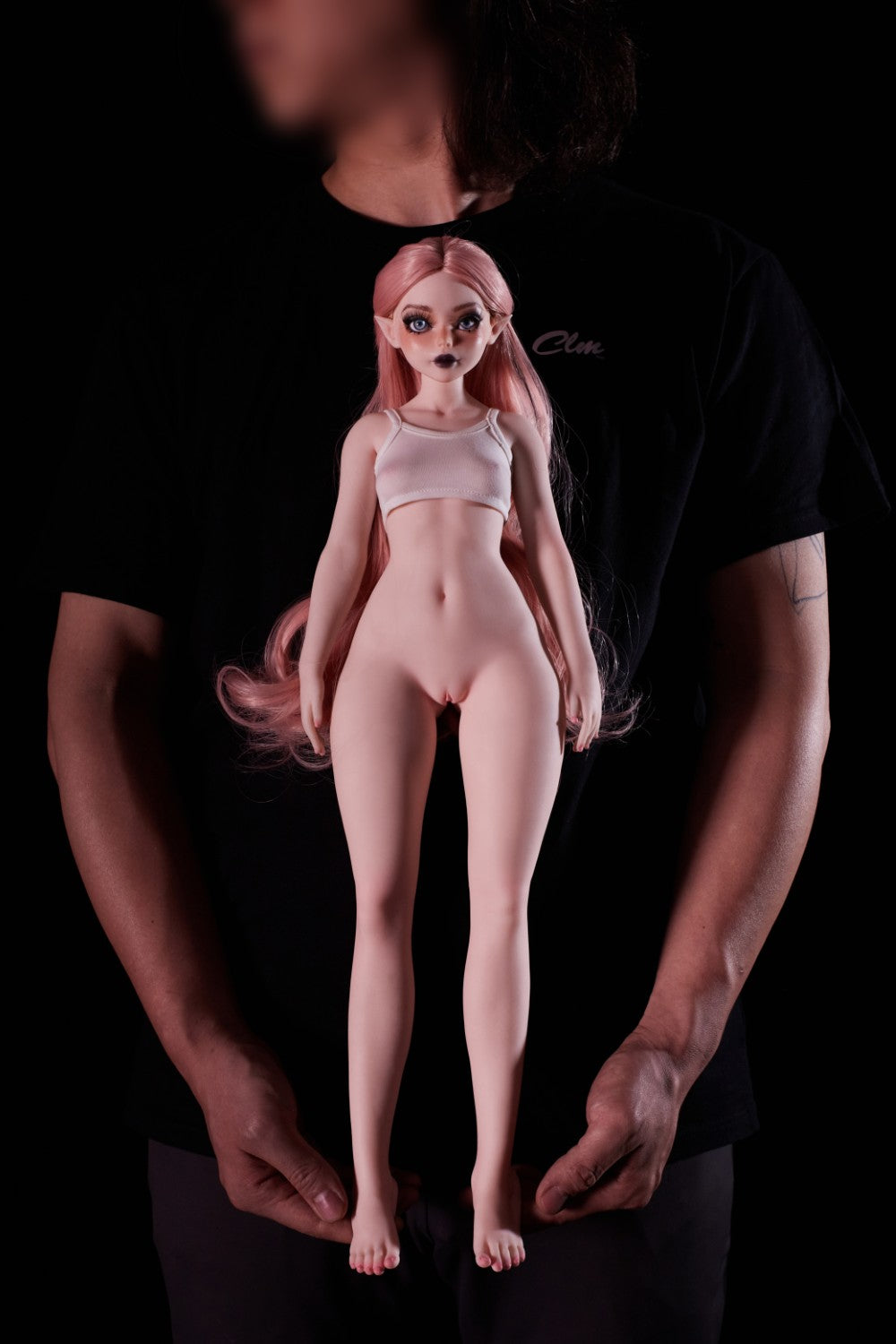 Hilary bambola del sesso (Climax Doll Mini 60 cm Coppa A in silicone)