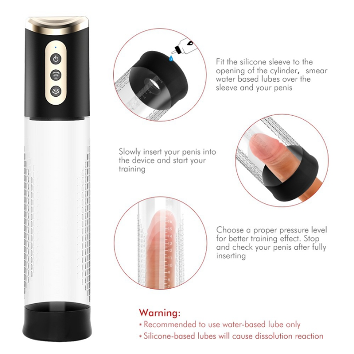 Pompe à pénis automatique (électronique)