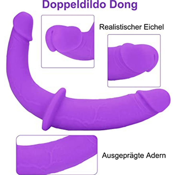 Double Gode Ceinture - Plaisir Pour Les Deux Mains