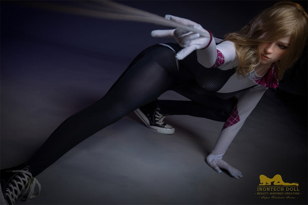 Gwen poupée sexuelle (Irontech Doll 167 cm (E-cup S38 Silicone)